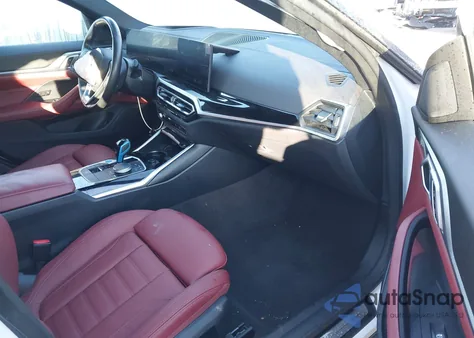 2022 BMW I4 Edrive40 z USA, uszkodzony, nr VIN WBY73AW08NFM93593